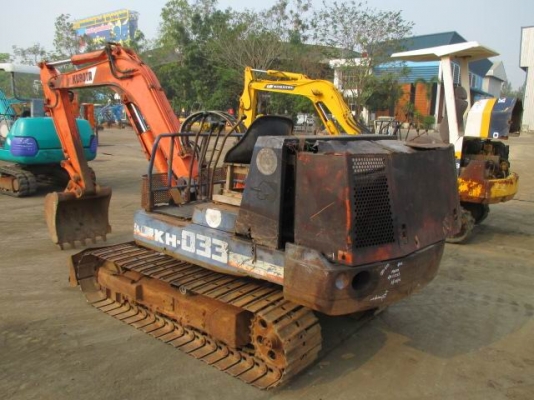 ขายรถขุด KUBOTA. KH-033 ซีเรียล KH033-11107 ปี 1989