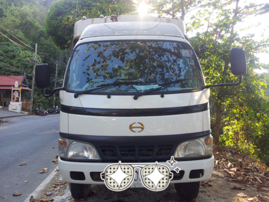 ขายHINOทูโท่ปี2548รถรับส่งพนักงานโรงแรมสวยๆเดิมๆพร้อมใช้
