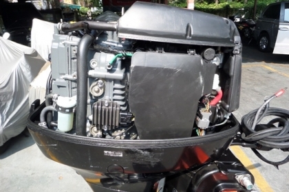 เครื่องเรือ SUZUKI 40 แรง 4 จังหวะหัวฉีด เครื่องติดง่ายเดินเรียบ น้ำออกดี หาง 21 สภาพสวย ราคา 68,000