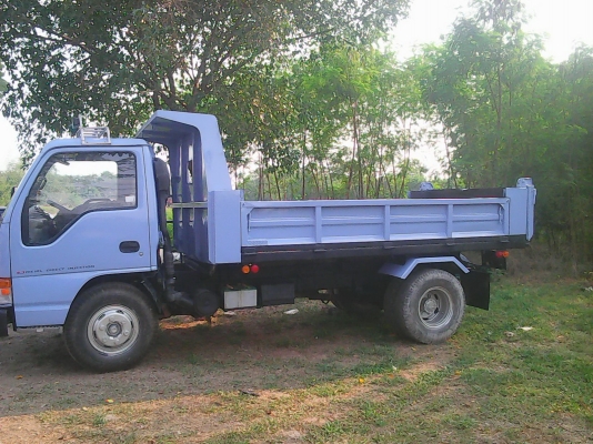 ขายหกล้อดั้มพ์ ISUZU-NPR66LX5T-4HF1-120 ฝาขาวปี42 แอร์ เพาเวอร์ เอฟหน้า-หลัง ดั้มสามมิตร