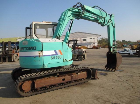 ขายรถขุด ยี่ห้อ: SUMITOMO รุ่น : SH75U คอลโทลน้ำมัน ปั้มนิ้ว ขายรถขุด ยี่ห้อ: SUMITOMO รุ่น : SH75U คอลโทลน้ำมัน ปั้มนิ้ว