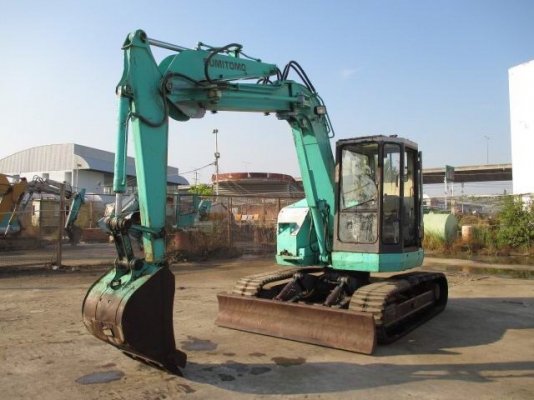 ขายรถขุด ยี่ห้อ: SUMITOMO รุ่น : SH75U  คอลโทลน้ำมัน ปั้มนิ้ว