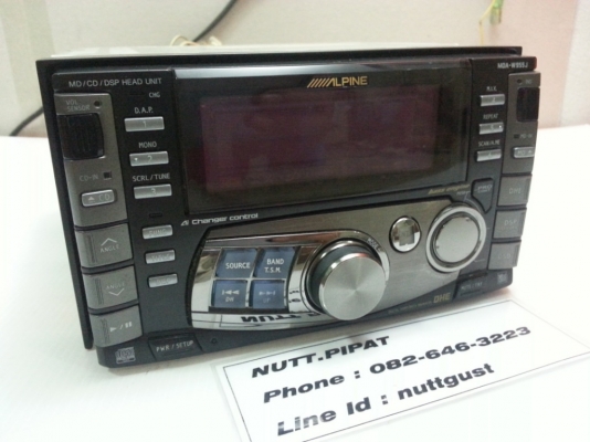 วิทยุ Alpine MDA-W955J ขนาด 2Din มือ2ญี่ปุ่น