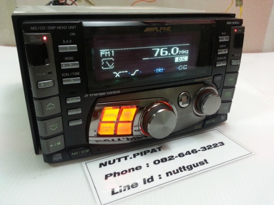 วิทยุ Alpine MDA-W955J ขนาด 2Din มือ2ญี่ปุ่น วิทยุ Alpine MDA-W955J ขนาด 2Din มือ2ญี่ปุ่น