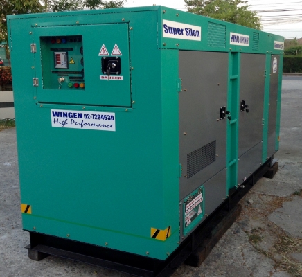 เครื่องปั่นไฟ125 Kva.พร้อมรับประกัน 12 เดือน