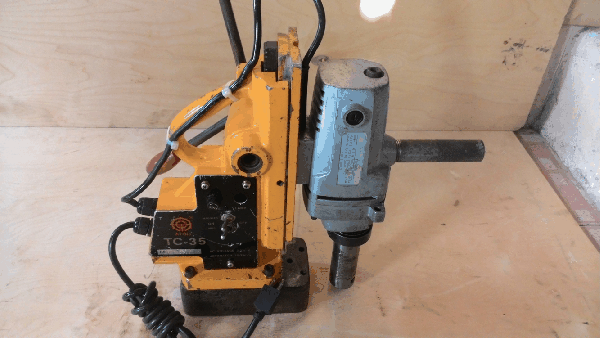 ขายด่วนสว่านแท่นแม่เหล็กดอก Jet Broach ATOLI TC-35