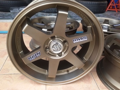 ขายล้อ TE37 Tf ขอบ 17 4รู100 กว้าง7.5 off 40  4  ล้อ