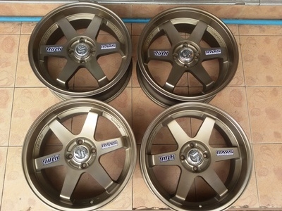 ขายล้อ TE37 Tf ขอบ 17 4รู100 กว้าง7.5 off 40  4  ล้อ