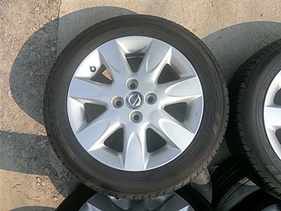 ขายล้อแม็กNISSAN March 15 ยางปี13 4 ล้อ ขายล้อแม็กNISSAN March 15 ยางปี13 4 ล้อ