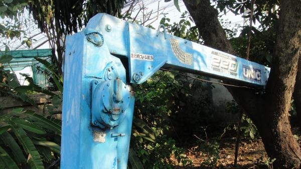 ลดพิเศษเหลือ 95000 เครน UNIC V-TURBO 2.5ตัน รุ่นใหม่6เหลี่ยม ท้องวี หลังวี 3ปลอก2ชัก เก่านอก อุปกรณ์ครบ สภาพสวย ราคาถูก