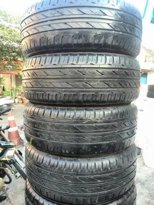 ขายยาง BRIDGESTONE ECOPIA EP100 205-55-16 ปี12 ดอกเต็ม เนื้อนิ่ม ชุดละ 4,200 บาท