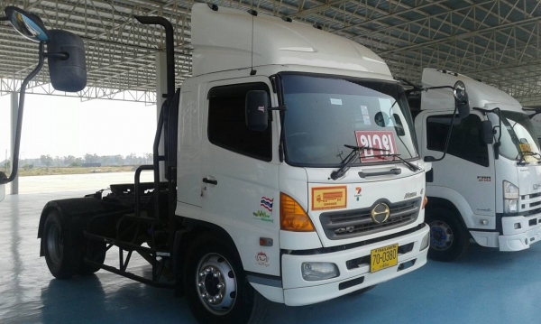 ขายHINO MEGA 220 URO2 ปี2550 6 ล้อ หัวลาก ยอดจัด 6 แสน