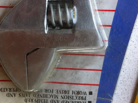 ประแจเลือย RELIABLE ขนาด 8 นิ้ว ปากเลื่อนได้กว้าง 27 มม. ของใหม่เก่าเก็บยังไม่เคยใช้งาน