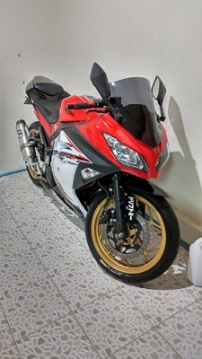 ขาย Kawazaki Ninja 250 ปี 2013 พร้อมของแต่งครับ