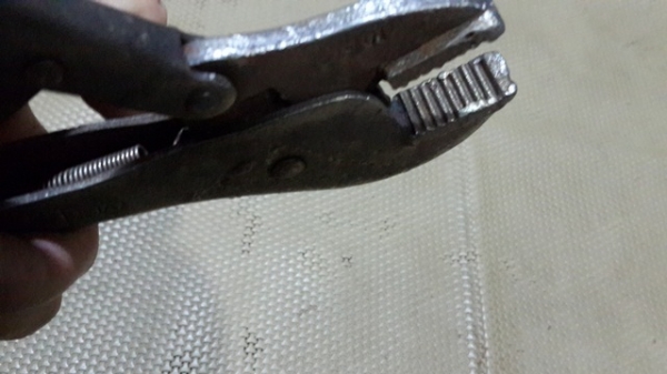 คีมล็อคVISE GRIP 10R USA.ครับ ด้ามตีVISE GRIP