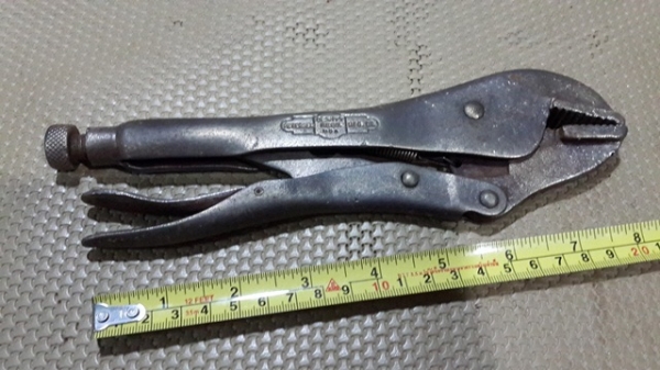 คีมล็อคVISE GRIP 10R USA.ครับ ด้ามตีVISE GRIP