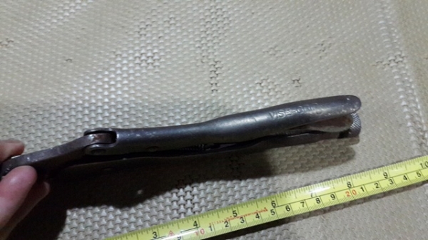 คีมล็อคVISE GRIP 10R USA.ครับ ด้ามตีVISE GRIP