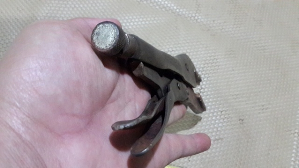 คีมล็อคVISE GRIP 10R USA.ครับ ด้ามตีVISE GRIP