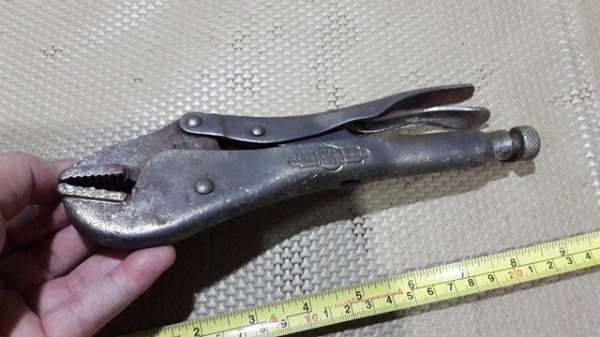 คีมล็อคVISE GRIP 10R USA.ครับ ด้ามตีVISE GRIP