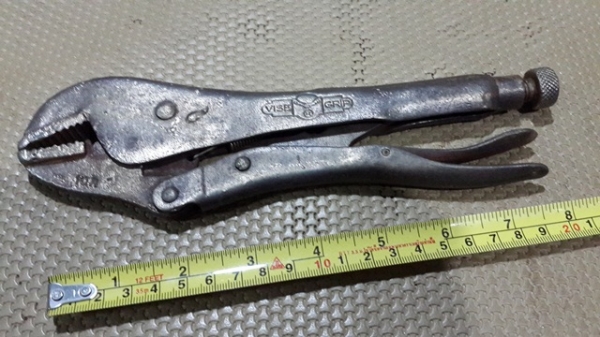 คีมล็อคVISE GRIP 10R USA.ครับ ด้ามตีVISE GRIP