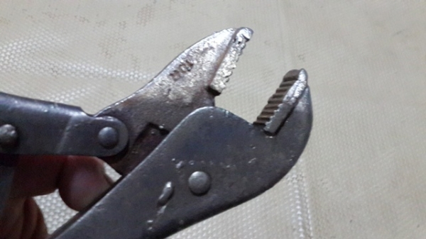 คีมล็อคVISE GRIP 10R USA.ครับ ด้ามตีVISE GRIP