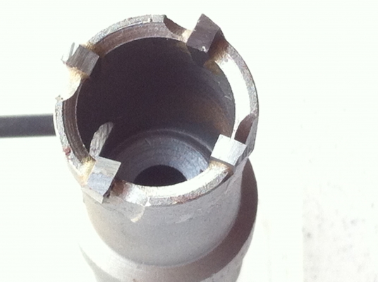 ชุดทำรูเจาะ HOLE SAW ขนาดโต 19 มม. สามารถเจาะได้ลึก 25 มม.