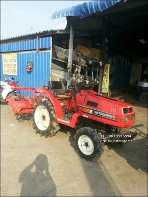 รถไถ Mitsu Mt16 พร้อมโรตารี่ มือสองญี่ปุ่น ไม่เคยใช้งานในไทย สภาพสวย