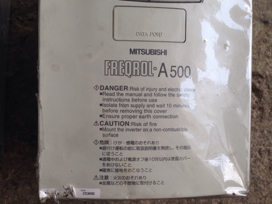 ขาย Inverter Mitsubishi ขนาด 2HP. 380V สภาพสวย พร้อมใช้งาน มี 2 ตัวครับ