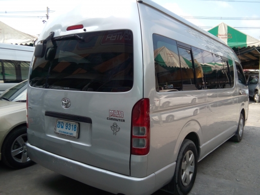 ขายรถตู้ ดีเชลล์  ปี 2009 TOYOTA COMMUTER ราคา 719,000 บาท สวยระดับเทพ  โทรเลย  0922726669  ตันหยงค่ะ