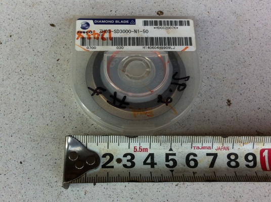 มาใหม่และลดราคา ใบเพชร DIAMOND BLADE ยี้ห้อ DISCO ขนาดโต 55 มม. รูสวม 19 มม.