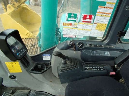 รถขุด Kobelco SK200-8 YN12-56907 เก่าญี่ปุ่นแท้ 4,919ขม. ใบแทรก 70 ซม. มีไลน์หัวเจาะ  กำลังเดินทางจากญี่ปุ่น