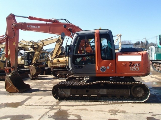 รถขุดเก่าญี่ปุ่น ZX120-E เครื่องIsuzu 4BG1 ปี2006 รถสวยพร้อมใช้ ราคาถูก