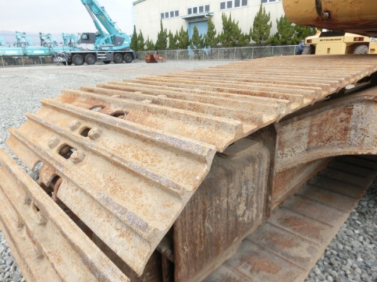 รถขุดเก่าญี่ปุ่น CAT 320CL บูมยาว 15 เมตร มาถึงไทยแล้วครับ