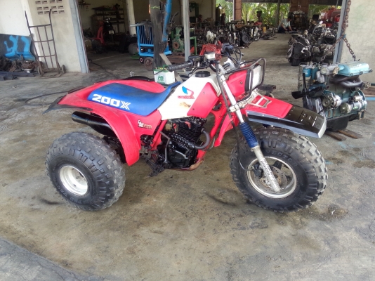ขายรถATV เก่าญี่ปุ่นยี่ห้อฮอนด้า(Honda)รุ่น ATX 200ซีซี 4จังหวะสภาพสวยมากพร้อมขี่เลยคับ