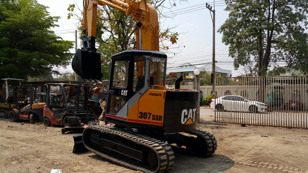 ขาย รถขุด CATERPILLAR  รุ่น 307SSR แทร็กยางสวย นำเข้าจากญี่ปุ่น บูมสไลด์ได้ สลักแน่น ทุกส่วน แรงดี มั่นใจได้ คุณภาพ คับ สนใจติดต่อ มือถือ/LINE ID :0818753444