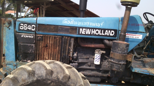 รถไถ FORD รุ่น 6640 2 เพลาคาน NEWHOLLANDเอกสารสัญญาซื้อขายสนใจ0810076640