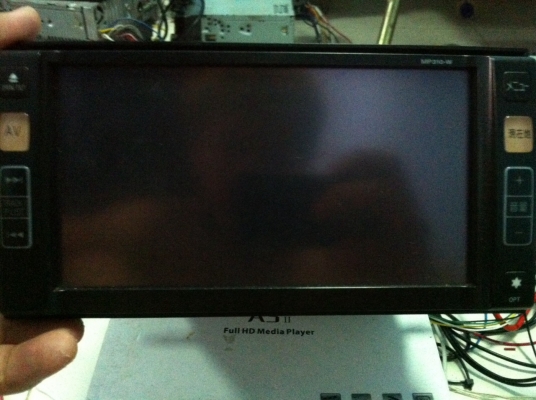 เครื่องเล่น Nissan March Pioneer Avic-0357 SD DVD Bluetooth Audio AUX Camera Back usb/ipodอุปกรณ์เสริม สภาพสวย มือ2 ญี่ปุ่น