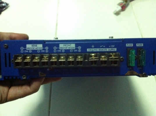 BLAUPUNKT 4CH GTA470 800W Made in Korea มือ2 BLAUPUNKT 4CH GTA470 800W Made in Korea มือ2