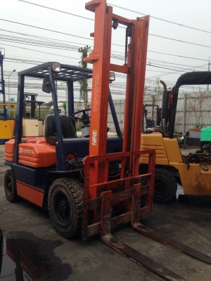 ขาย โฟล์คลิฟ TOYOTA 2.5 ตัน 4 เมตร รุ่น 5 เครื่องดีเซล1Z เกียร์ธรรมดา เครื่องดีเกียร์ดี พร้อมใช้งาน 250,000 ฿ จะเด็ด 094-4267888