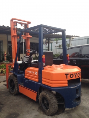 ขาย โฟล์คลิฟ TOYOTA 2.5 ตัน 4 เมตร รุ่น 5 เครื่องดีเซล1Z เกียร์ธรรมดา เครื่องดีเกียร์ดี พร้อมใช้งาน 250,000 ฿ จะเด็ด 094-4267888