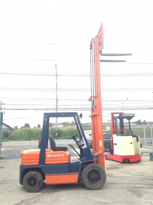 ขาย โฟล์คลิฟ TOYOTA 2.5 ตัน 4 เมตร รุ่น 5 เครื่องดีเซล1Z เกียร์ธรรมดา เครื่องดีเกียร์ดี พร้อมใช้งาน 250,000 ฿ จะเด็ด 094-4267888