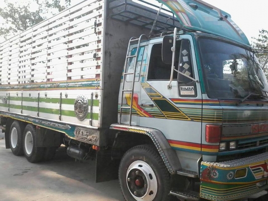 ***ขายแล้วครับขอบคุณ Truck2hand ขาย ISUZU ROCKY-195 10ล้อ1เพลาล่อง ไม่ดั้ม ISUZU FVM32M R 6HE1-195HP นางฟ้าแท้ เครื่องเดิม เกียร์เดิม ช่วงล่าง เดิม เครื่องดี แน่นดี แรง เกียร์ดี ไม่หลุด ช่วงล่างแน่น คัสซีสวย ไม่ปะไม่ดาม กระบะมีเนียมคอกเกษตรไม่ดั้ม