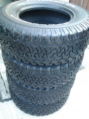 BF All USA. ขนาด265/70/16 ปี10 สภาพดี 1ชุด BF All USA. ขนาด265/70/16 ปี10 สภาพดี 1ชุด