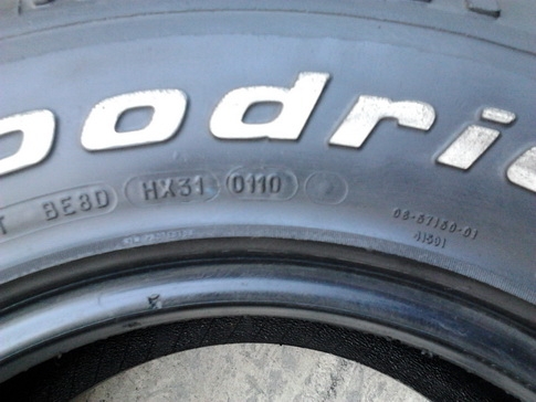 BF All USA. ขนาด265/70/16 ปี10 สภาพดี 1ชุด BF All USA. ขนาด265/70/16 ปี10 สภาพดี 1ชุด