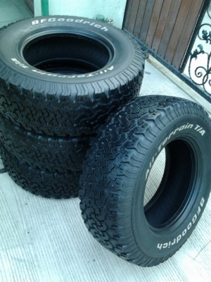 BF All USA. ขนาด265/70/16 ปี10 สภาพดี 1ชุด BF All USA. ขนาด265/70/16 ปี10 สภาพดี 1ชุด