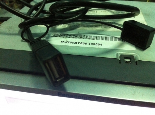 Panasonic CN-MW200D DVD MP3 IPOD SD/HC CD Camera Back มือ2 ญี่ปุ่น