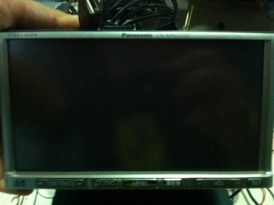 Panasonic CN-MW200D DVD MP3 IPOD SD/HC CD Camera Back มือ2 ญี่ปุ่น