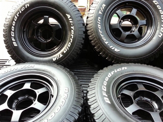 ขายล้อ  TE37  พร้อมยาง  BF