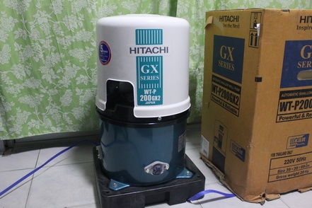 ปั๊มน้ำอัตโนมัติ ขนาด 200 วัตต์  พร้อมใช้งานครับราคาไม่แพงครับ