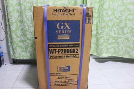 ปั๊มน้ำอัตโนมัติ ขนาด 200 วัตต์  พร้อมใช้งานครับราคาไม่แพงครับ